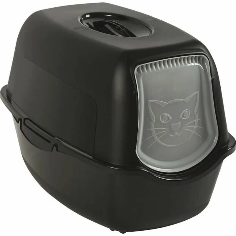 Rotho MyPet Katzentoilette BAILEY schwarz van Rotho Mypet in Regular – productfoto