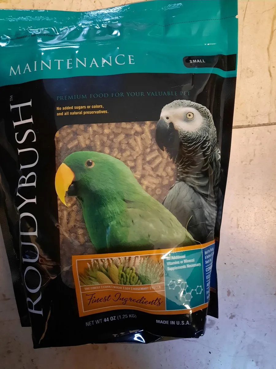 Compleet pelletvoer small voor papegaaien Roudybush-USA Small 1,25 kg voor medium papegaaien de Roudybush – photo produit