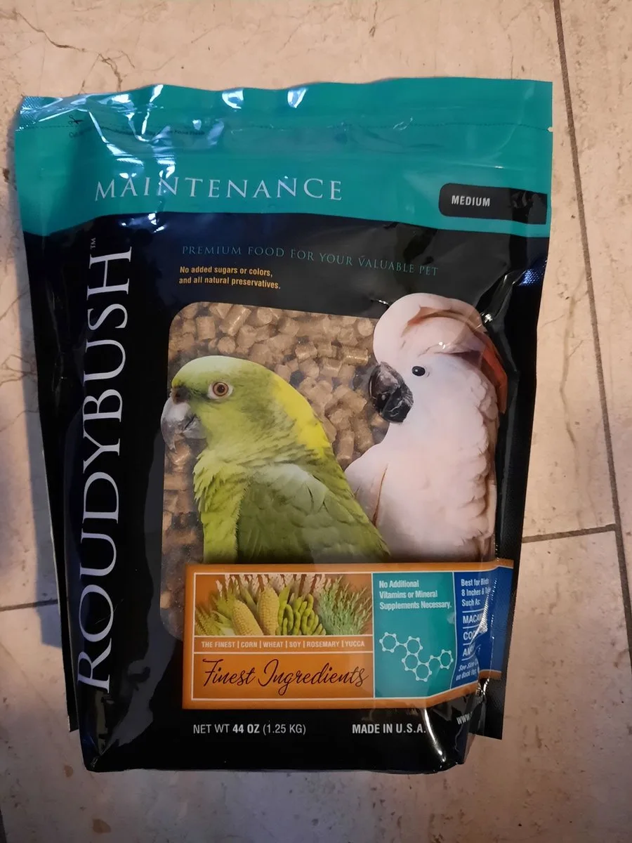 pelletvoer (Medium) voor grote papegaaien de Roudybush – photo produit