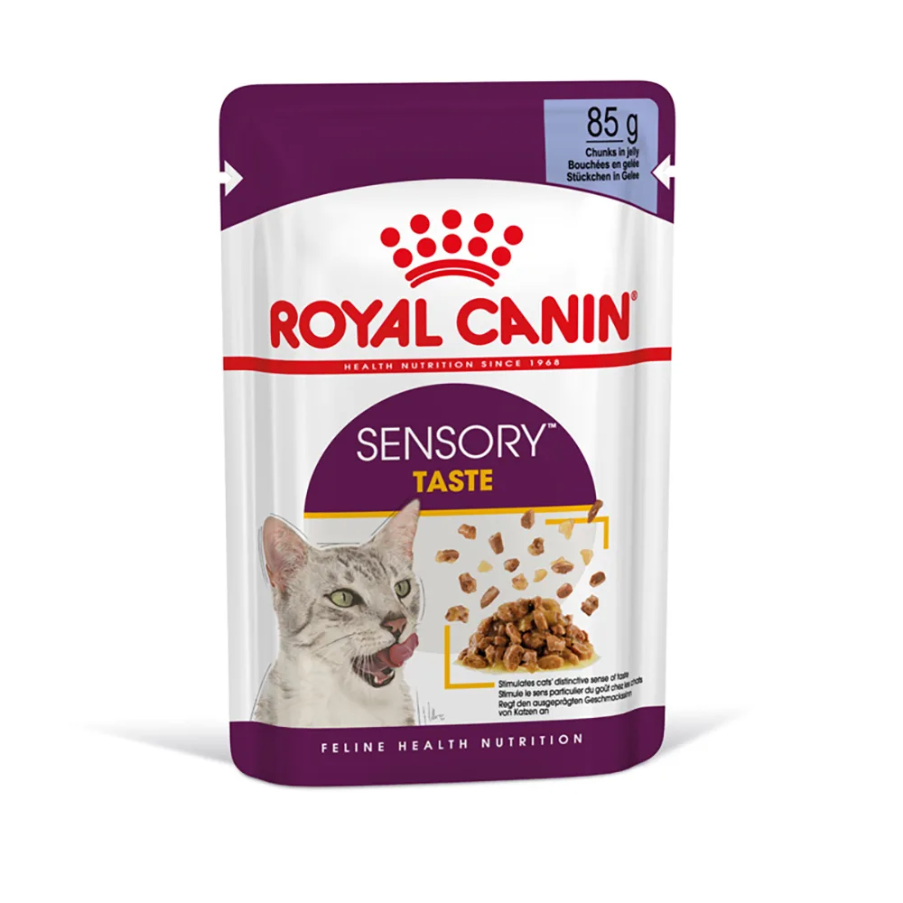 12x85g Royal Canin Sensory Taste in Jelly nat kattenvoer by Royal Canin – product photo