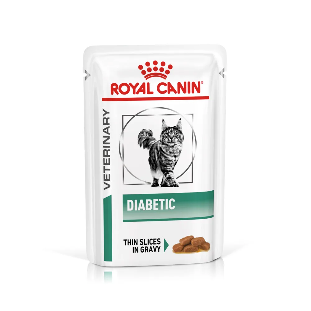24x Royal Canin Kattenvoer Nat Diabetic 85 gr van Royal Canin – productfoto