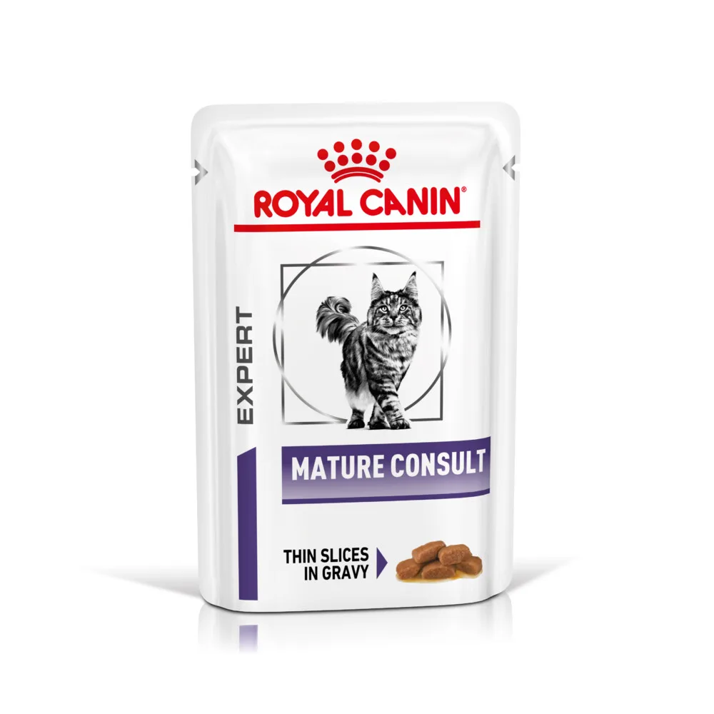 48x Royal Canin Kattenvoer Nat Mature Consult 85 gr by Royal Canin – product photo