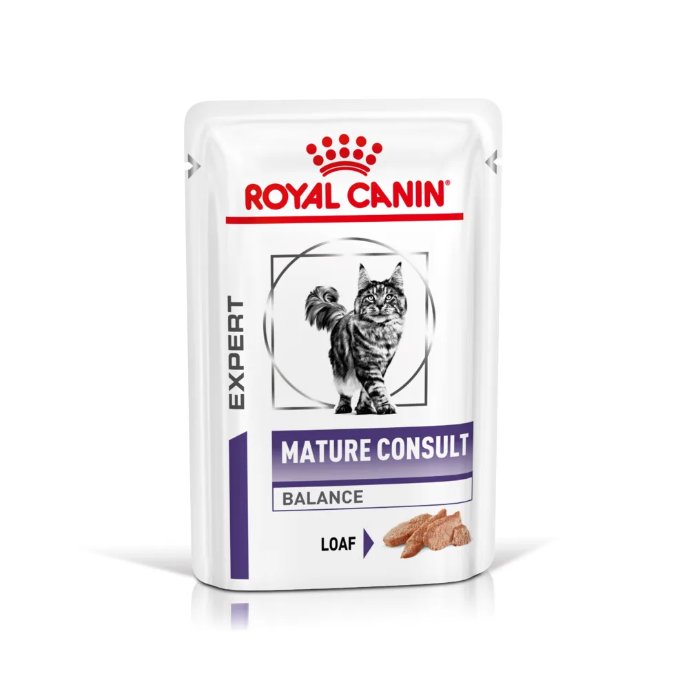 24x Royal Canin Kattenvoer Nat Mature Consult Balance 85 gr by Royal Canin – product photo