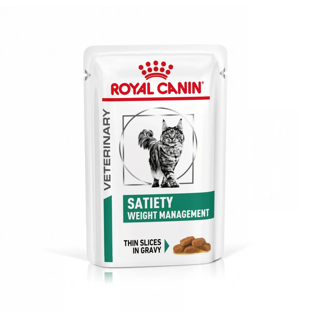24x Royal Canin Kattenvoer Nat Satiety Weight Management 85 gr de Royal Canin – photo produit