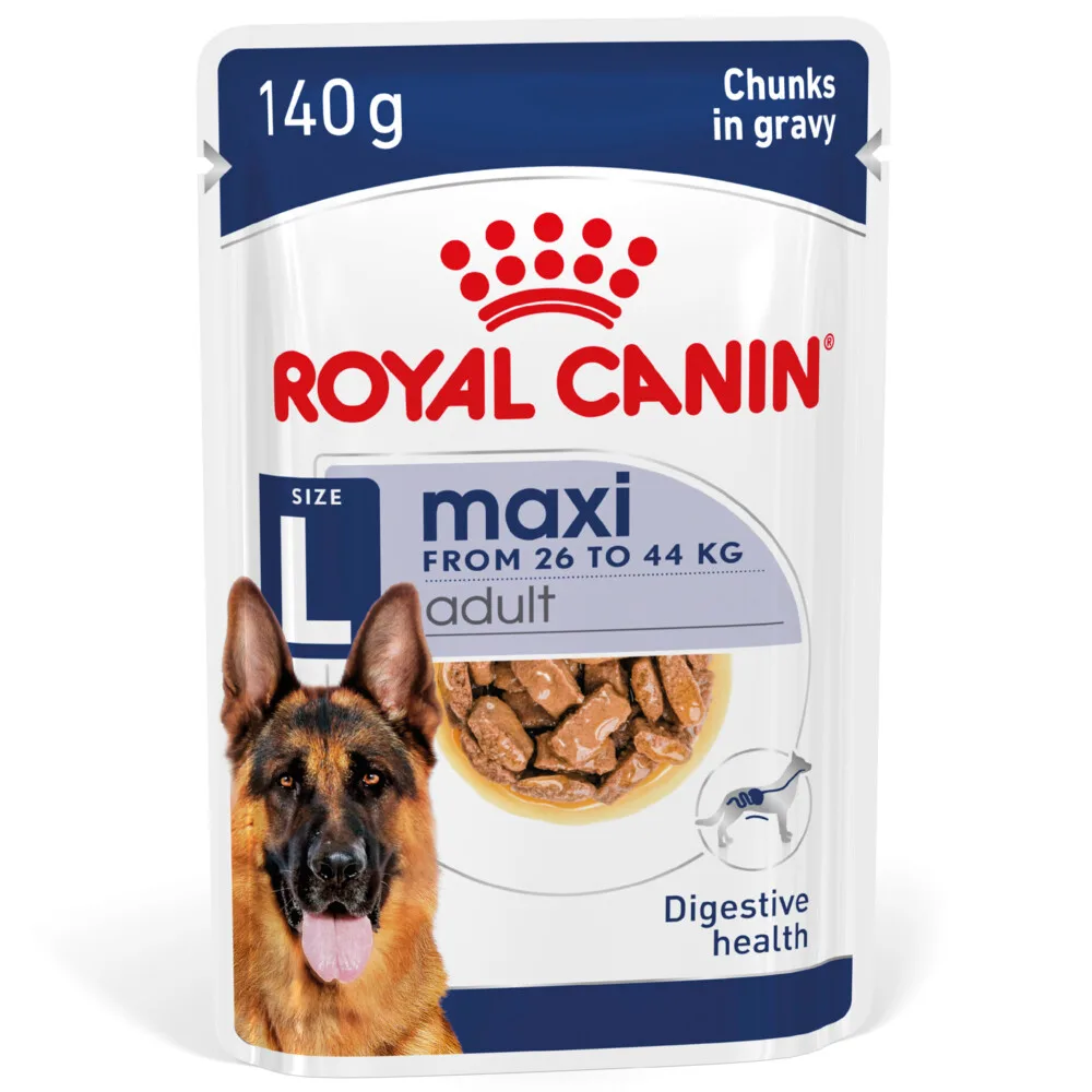 40x Royal Canin Maxi Adult Hondenvoer Nat 140 gr de Royal Canin – photo produit