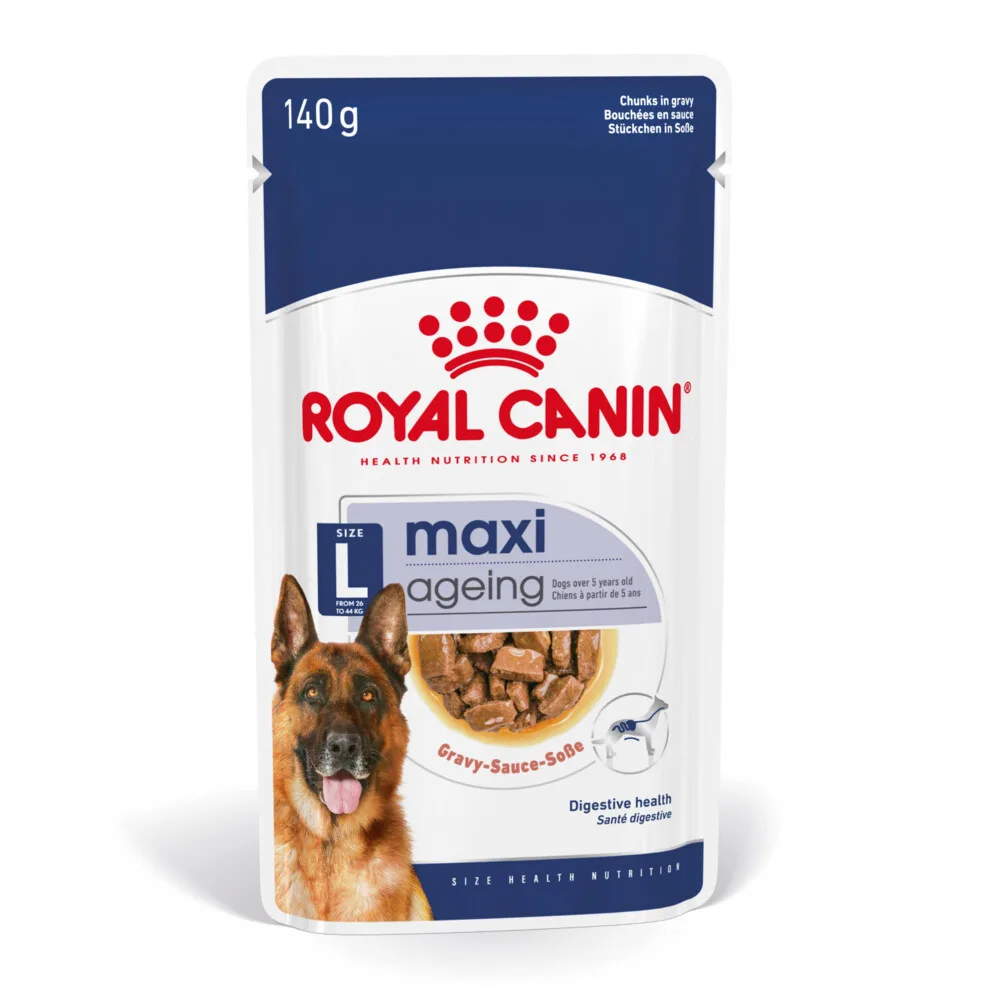 40x Royal Canin Maxi Ageing 8+ Hondenvoer Nat 140 gr från Royal Canin – produktbild