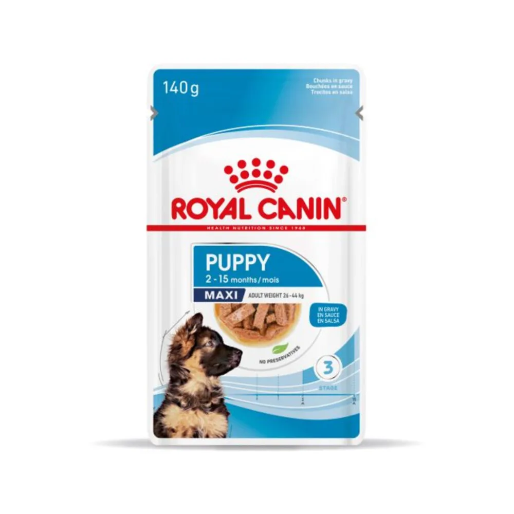 40x Royal Canin Maxi Puppy Hondenvoer Nat 140 gr von Royal Canin – Produktfoto