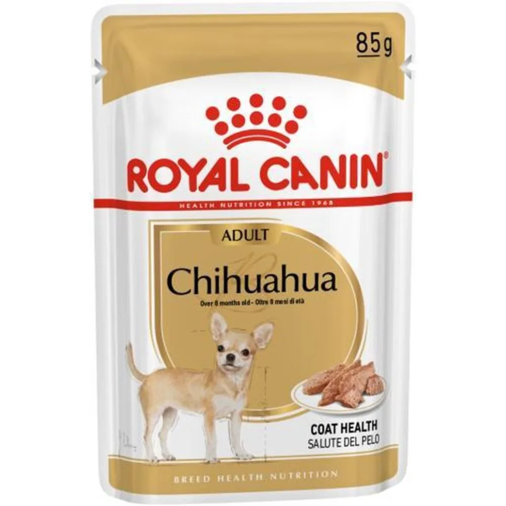 48x Royal Canin Chihuahua Adult Hondenvoer Nat 85 gr de Royal Canin – photo produit