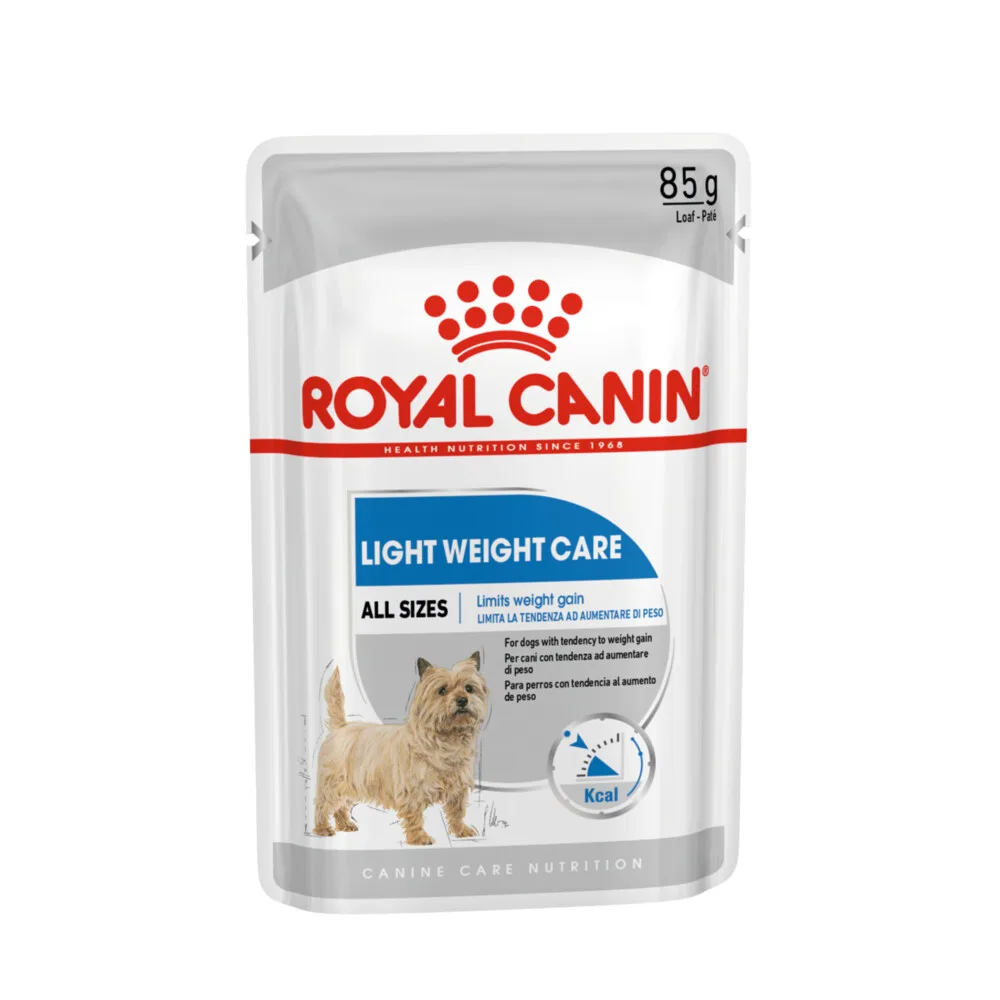 48x Royal Canin Hondenvoer Nat Light Weight Care 85 gr von Royal Canin – Produktfoto