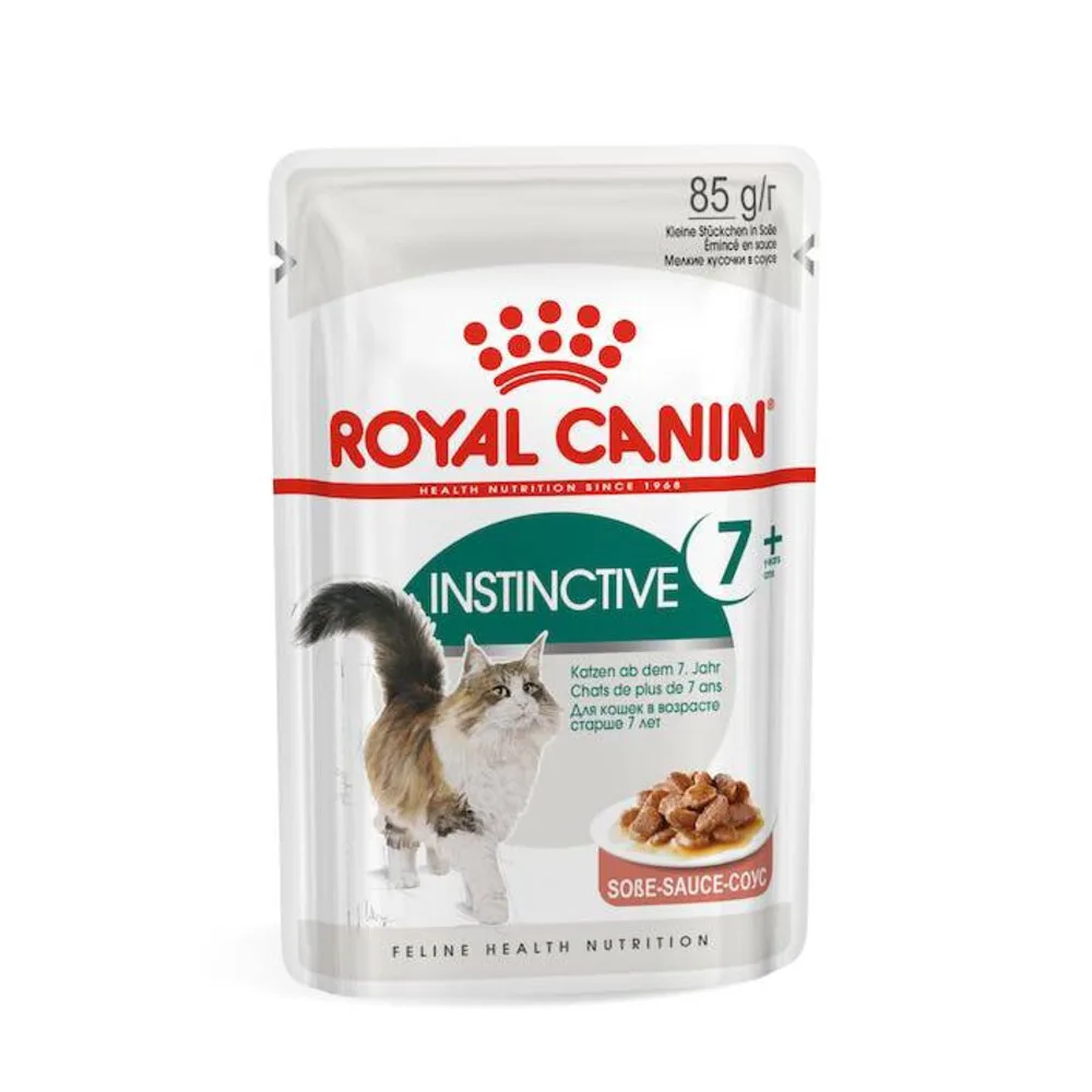 48x Royal Canin Instinctive 7+ Gravy Kattenvoer Nat 85 gr by Royal Canin – product photo