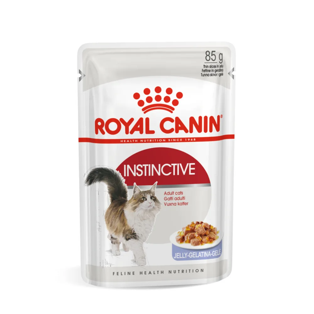 48x Royal Canin Instinctive Jelly Kattenvoer Nat 85 gr från Royal Canin – produktbild