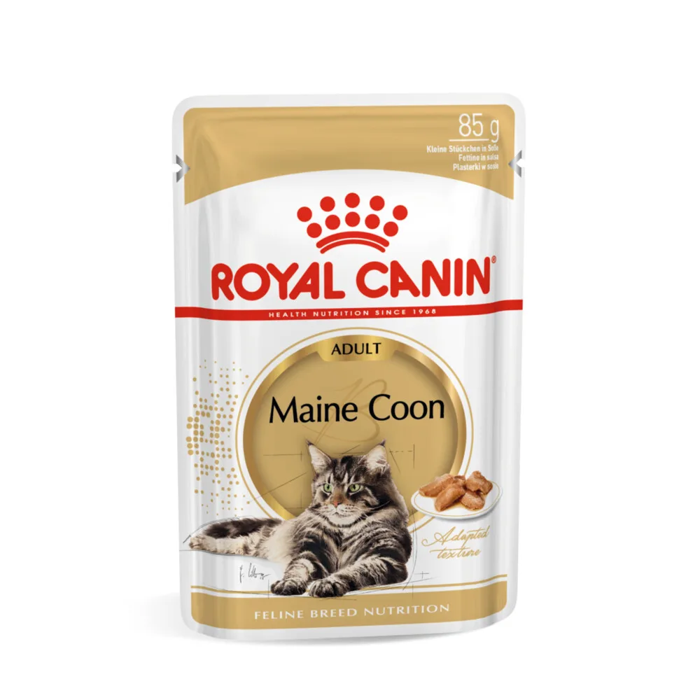48x Royal Canin Kattenvoer Nat Maine Coon Loaf 85 gr von Royal Canin – Produktfoto