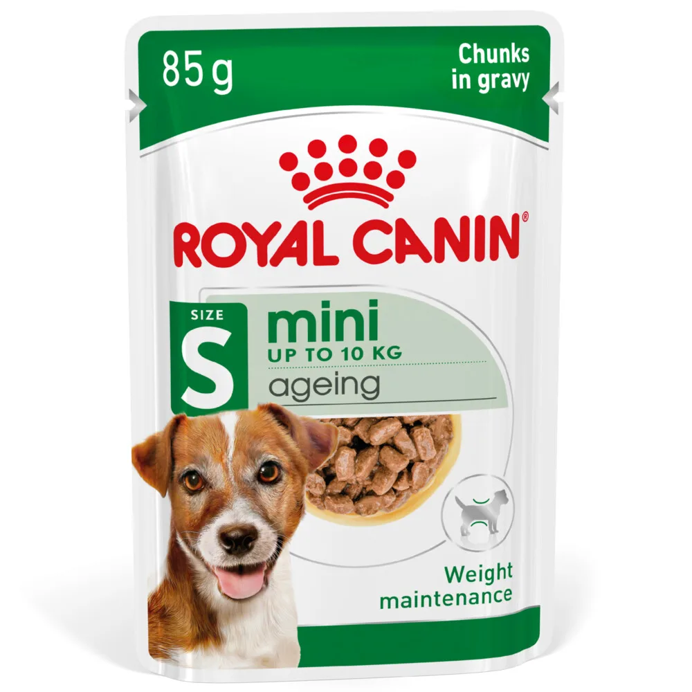 48x Royal Canin Mini Ageing 12+ Hondenvoer Nat 85 gr by Royal Canin – product photo