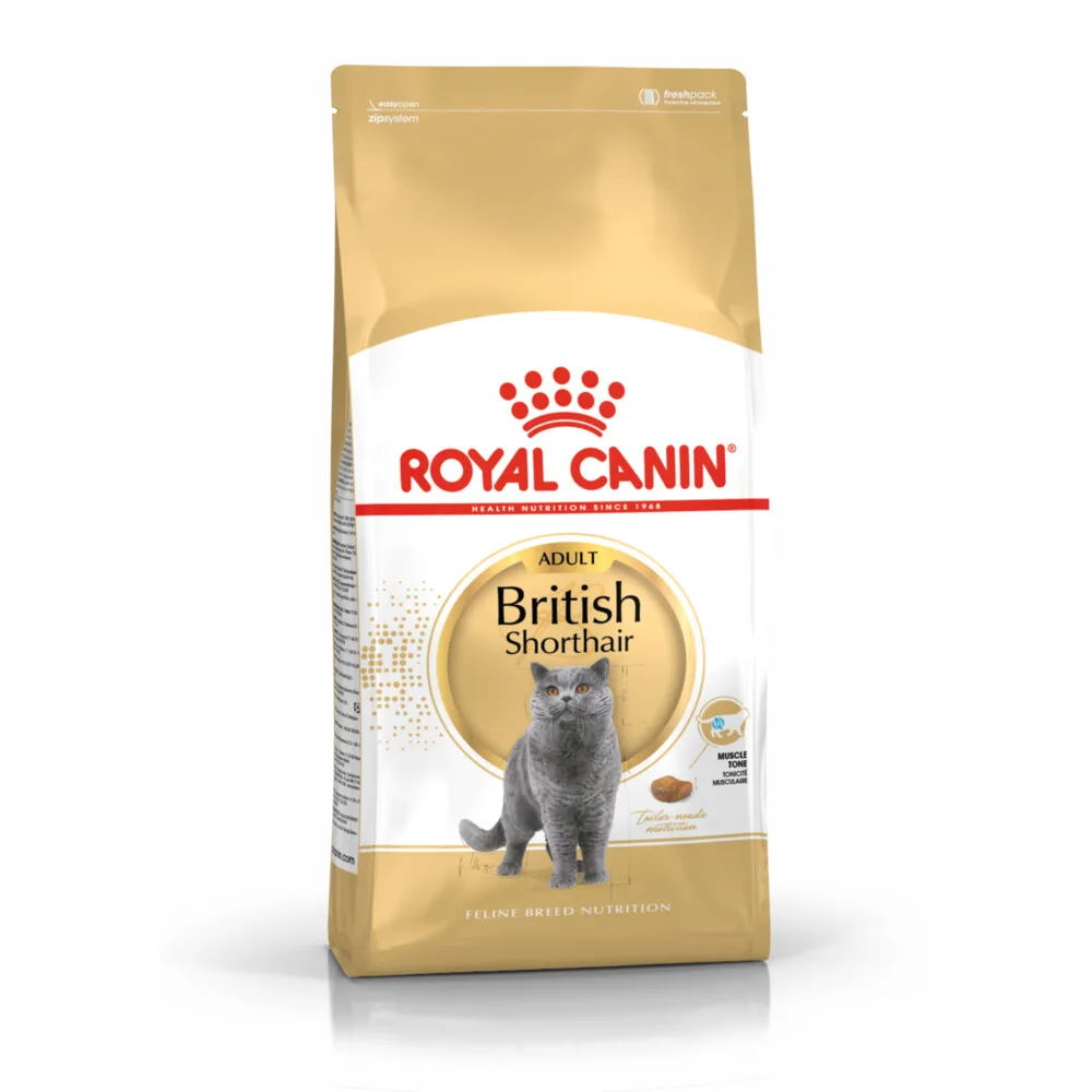 4x Royal Canin British Shorthair Kattenvoer 4 kg van Royal Canin – productfoto