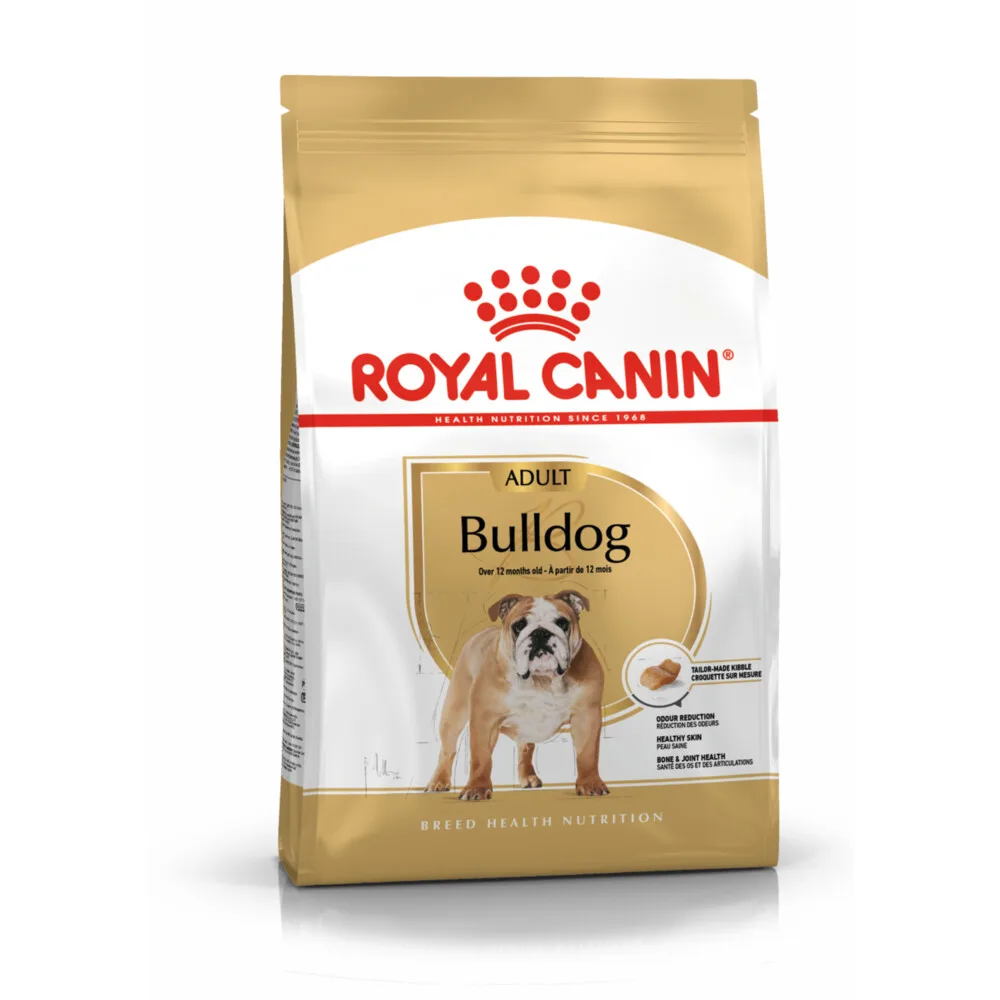 4x Royal Canin Hondenvoer Droog English Bulldog Adult 3 kg de Royal Canin – photo produit