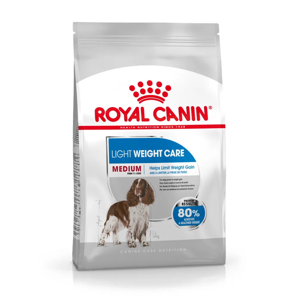 4x Royal Canin Hondenvoer Droog Light Weight Care Medium 3 kg de Royal Canin – photo produit