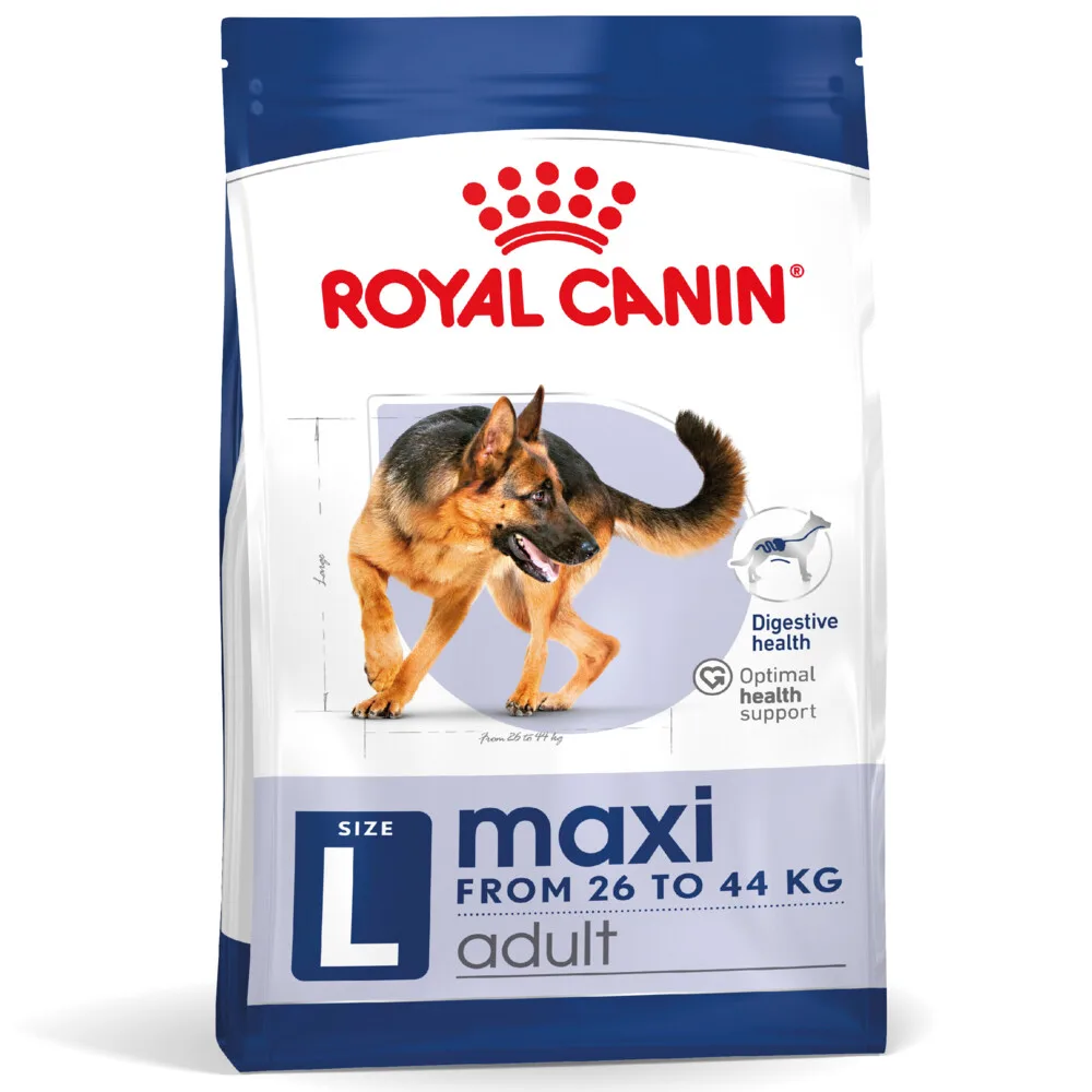 4x Royal Canin Hondenvoer Droog Maxi Adult 4 kg by Royal Canin – product photo