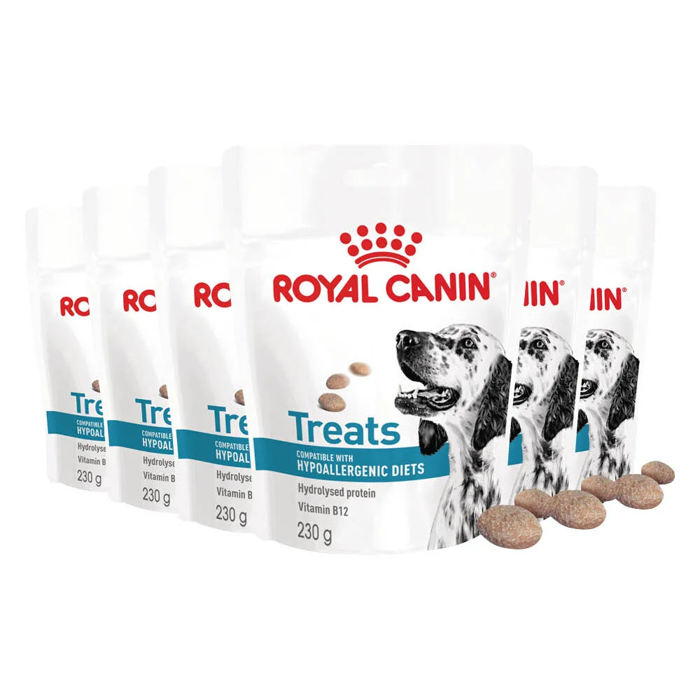 6x Royal Canin Hondensnack Hypoallergenic Treats 230 gr by Royal Canin – product photo