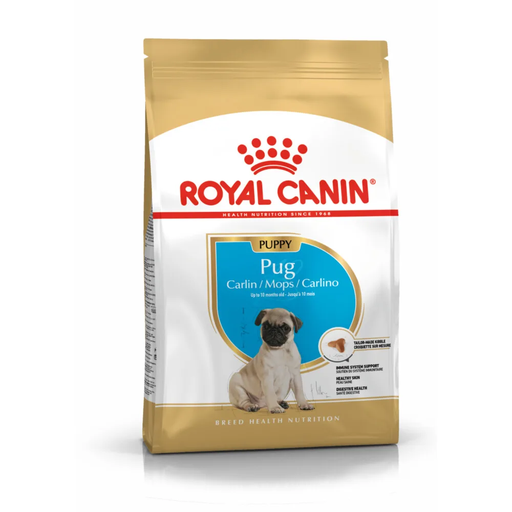 6x Royal Canin Hondenvoer Droog Pug Puppy 1,5 kg by Royal Canin – product photo