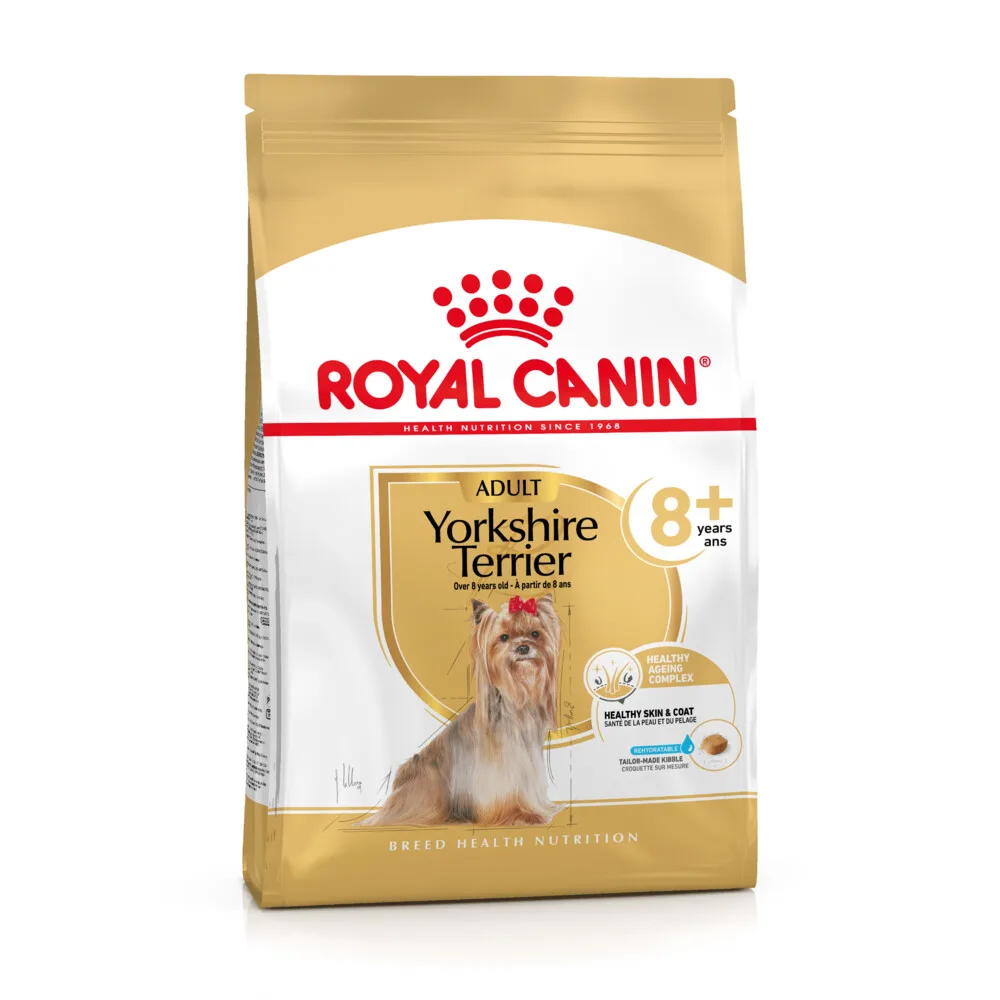6x Royal Canin Hondenvoer Droog Yorkshire Terrier 8+ 1,5 kg by Royal Canin – product photo