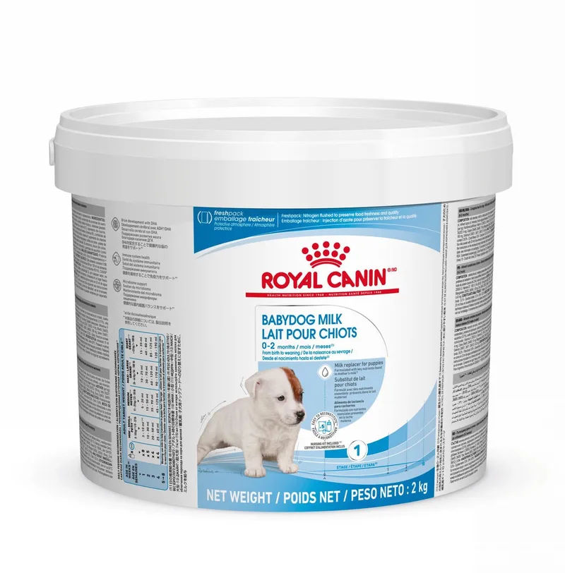Babydog Milk - Hondenvoer - 2kg - Melkvervanger voor puppy's von Royal Canin – Produktfoto