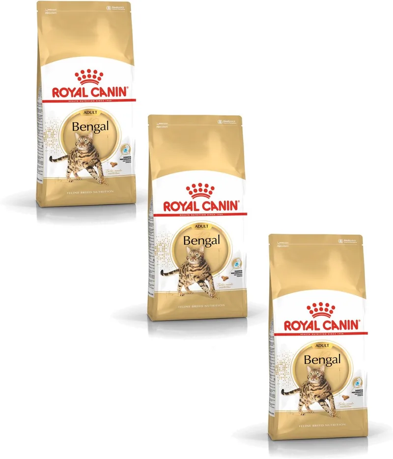 Bengal Adult - Kattenvoer - 3 x 2 kg by Royal Canin – product photo