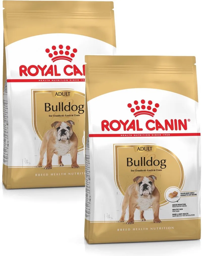 Bulldog Adult - Hondenvoer - 2 x 12 kg von Royal Canin – Produktfoto