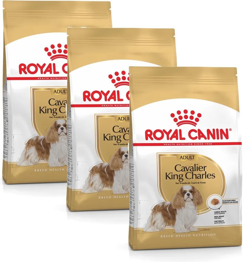 Cavalier King Charles Adult - Hondenvoer - 3 x 1.5 kg by Royal Canin – product photo