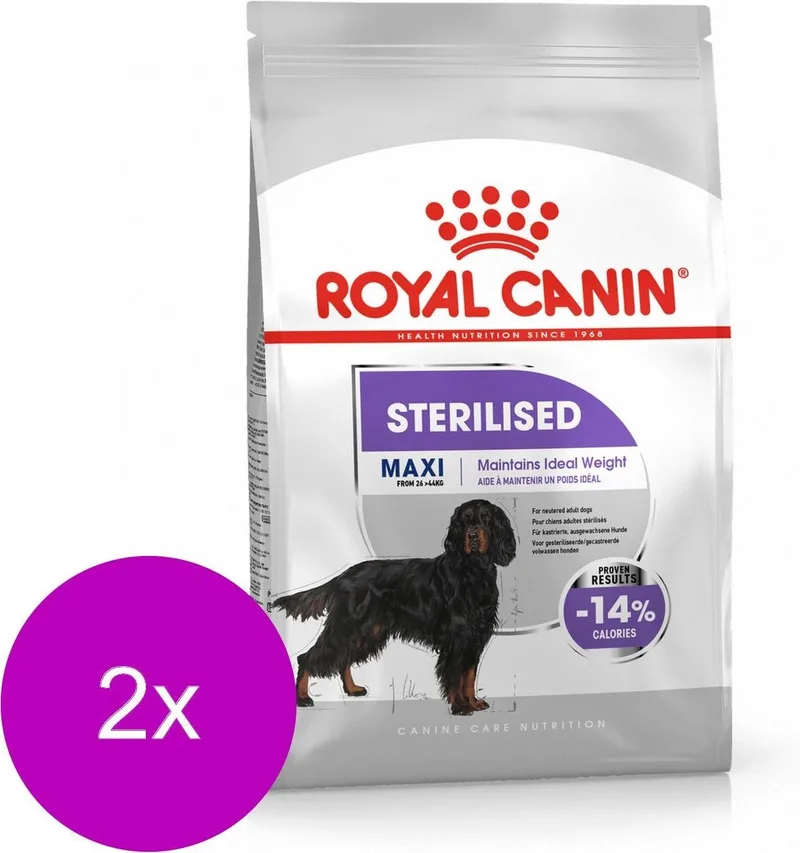 Ccn Sterilised Maxi - Hondenvoer - 2 x 9 kg de Royal Canin – photo produit