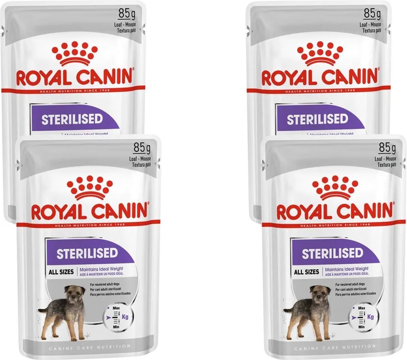 Ccn Sterilised Wet - Hondenvoer - 4 x 12x85 g de Royal Canin – photo produit