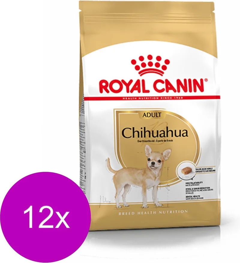 Chihuahua Adult - Hondenvoer - 12 x 500 g by Royal Canin – product photo