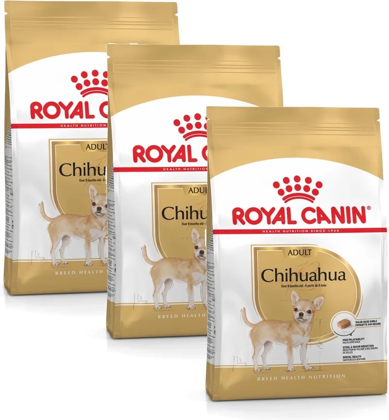 Chihuahua Adult - Hondenvoer - 3 x 1.5 kg de Royal Canin – photo produit