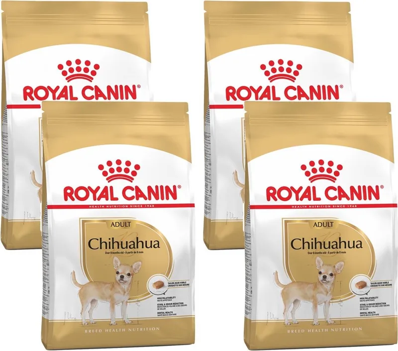 Chihuahua Adult - Hondenvoer - 4 x 3 kg by Royal Canin – product photo