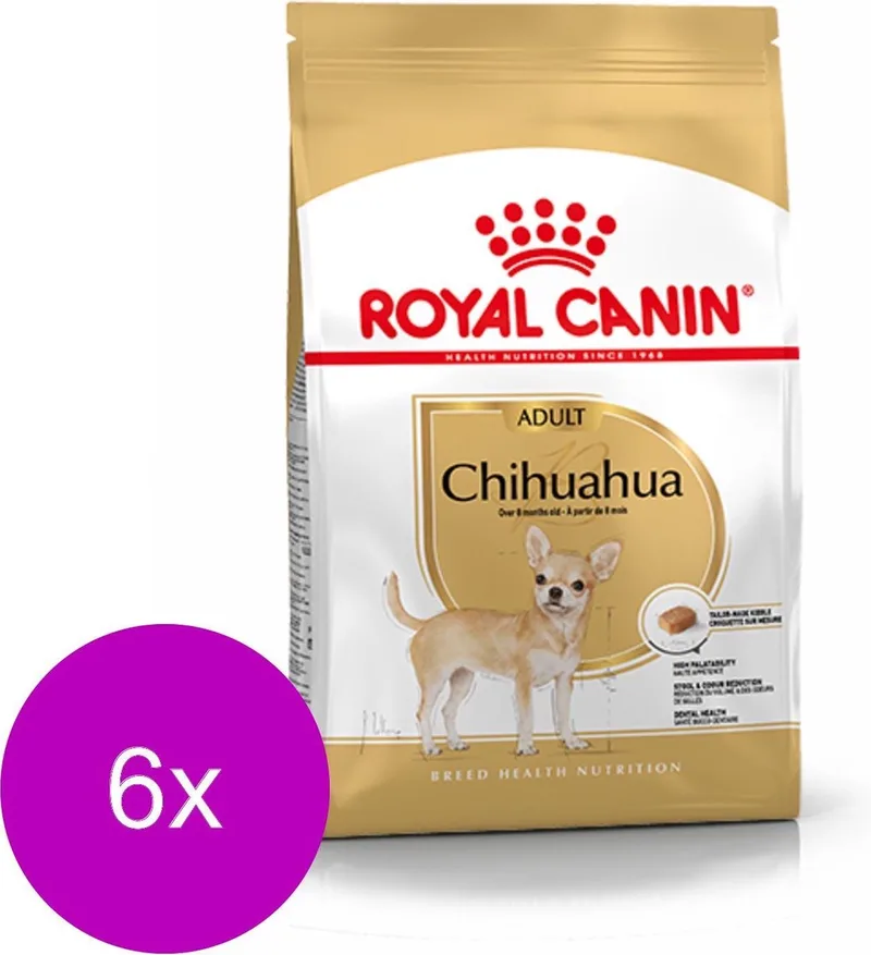 Chihuahua Adult - Hondenvoer - 6 x 1.5 kg von Royal Canin – Produktfoto