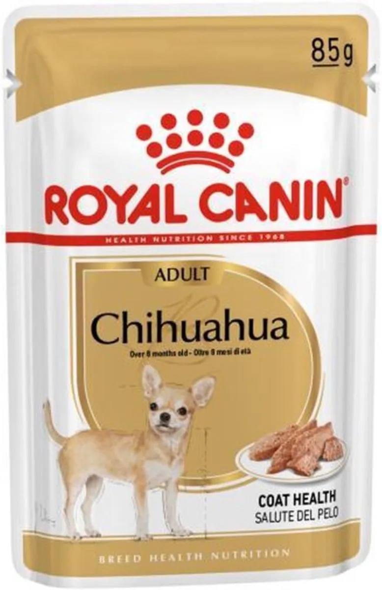 Chihuahua Adult Hondenvoer Nat - 48 x 85 gr de Royal Canin – photo produit