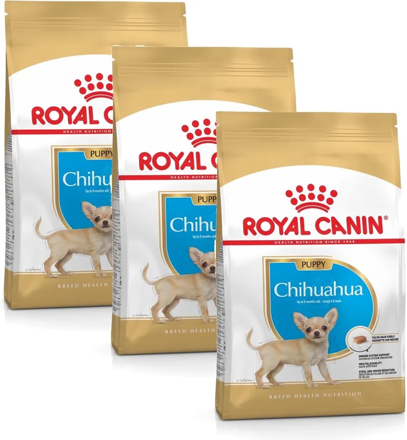 Chihuahua - Puppy-Hondenvoer - 3 x 1.5 kg von Royal Canin – Produktfoto
