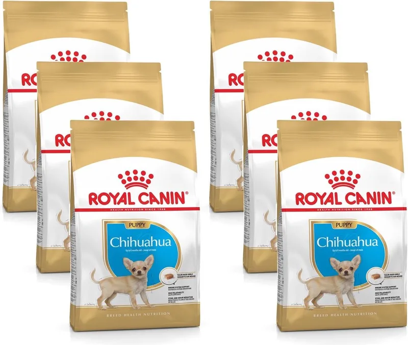 Chihuahua - Puppy-Hondenvoer - 6 x 500 g de Royal Canin – photo produit