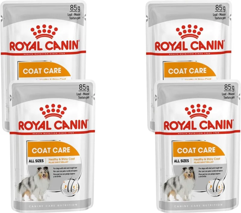 Coat Care Hondenvoer Nat - 48 x 85 gr by Royal Canin – product photo