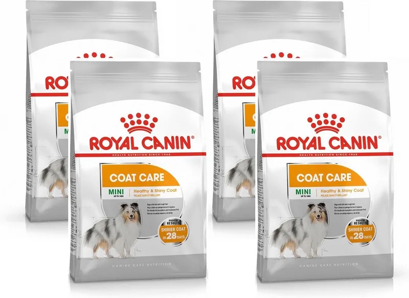 Coat Care Mini - Hondenvoer - 4 x 3 kg de Royal Canin – photo produit