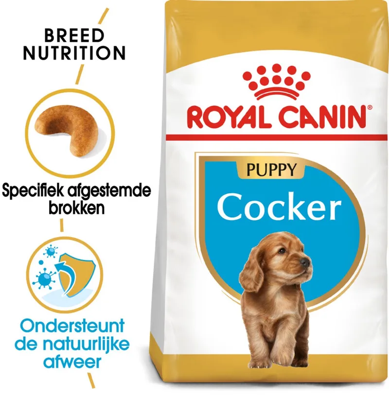 Cocker Puppy Hondenvoer - 4 x 3 kg de Royal Canin – photo produit