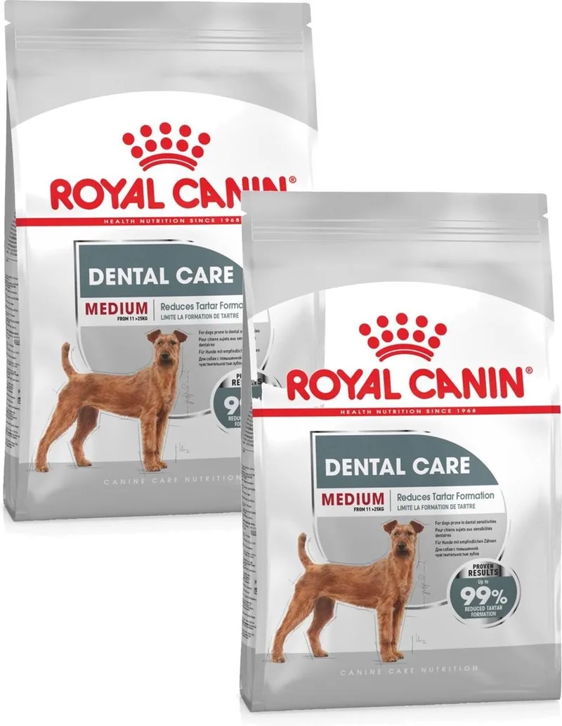 Dental Care Medium - Hondenvoer - 2 x 3 kg de Royal Canin – photo produit