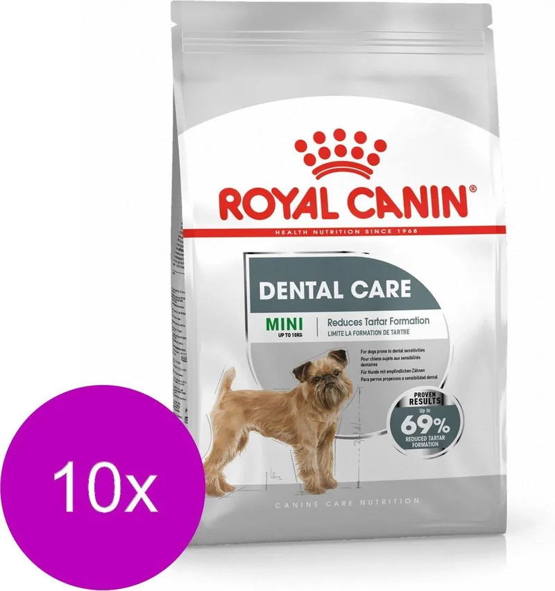 Dental Care Mini - Hondenvoer - 10 x 1 kg by Royal Canin – product photo