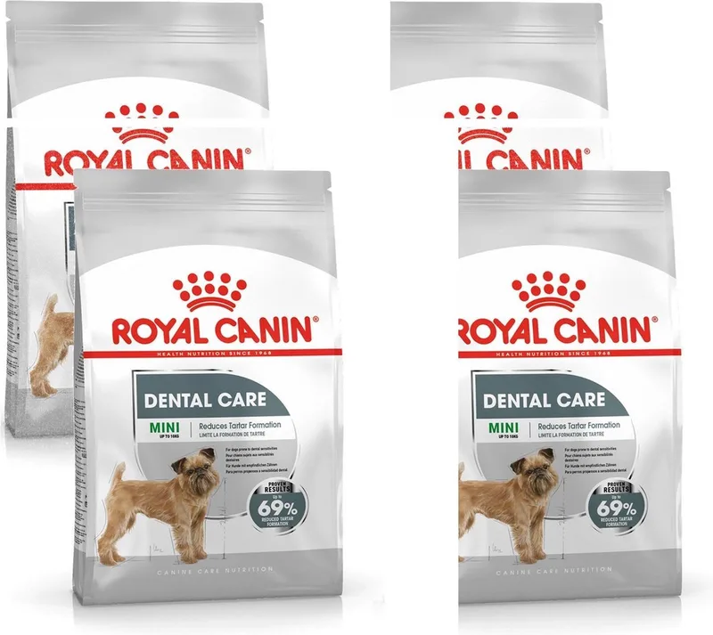 Dental Care Mini - Hondenvoer - 4 x 1 kg de Royal Canin – photo produit