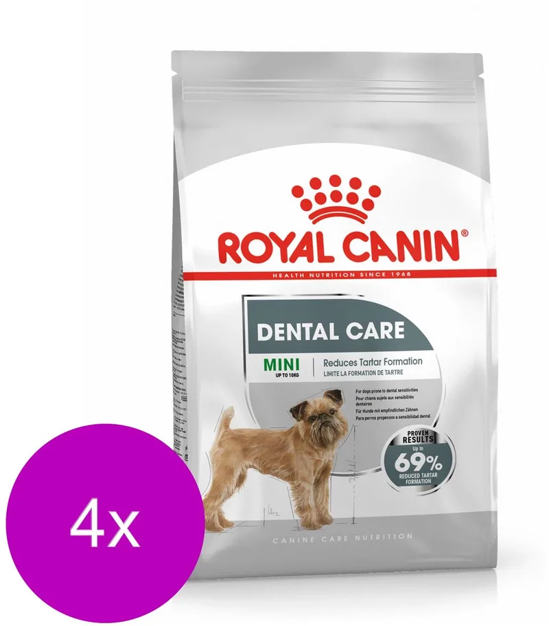 Dental Care Mini - Hondenvoer - 4 x 3 kg by Royal Canin – product photo