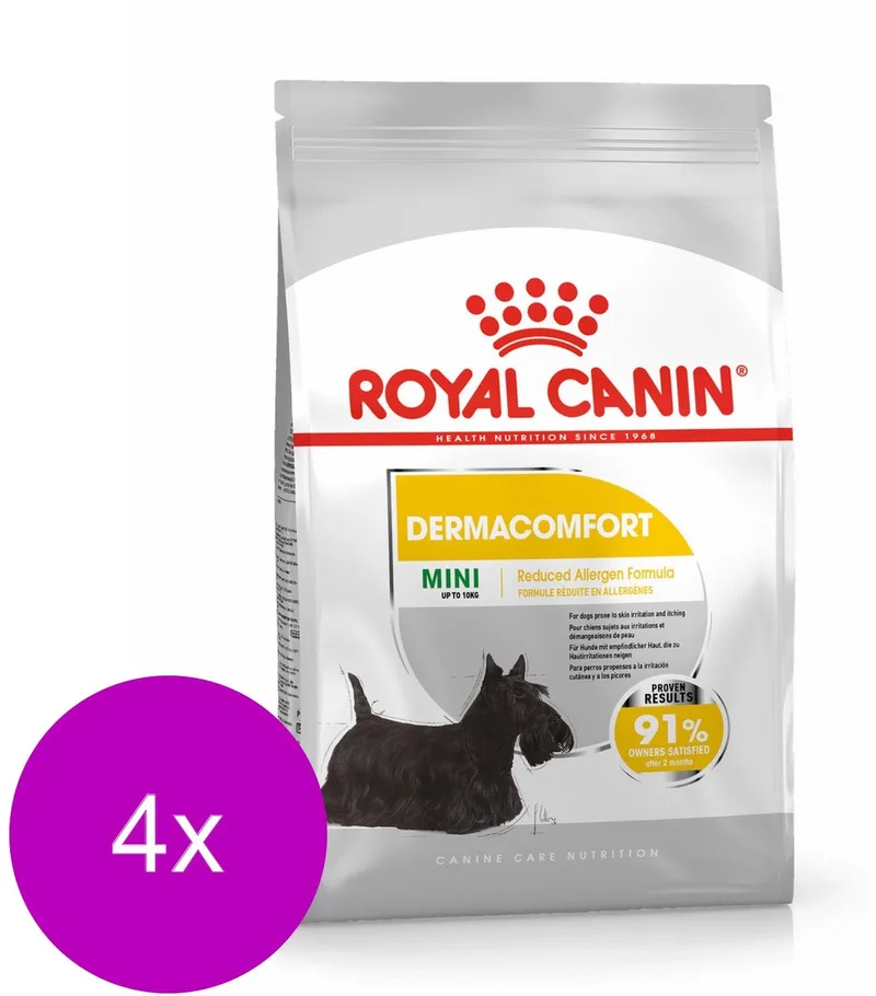Dermacomfort Mini - Hondenvoer - 4 x 3 kg de Royal Canin – photo produit