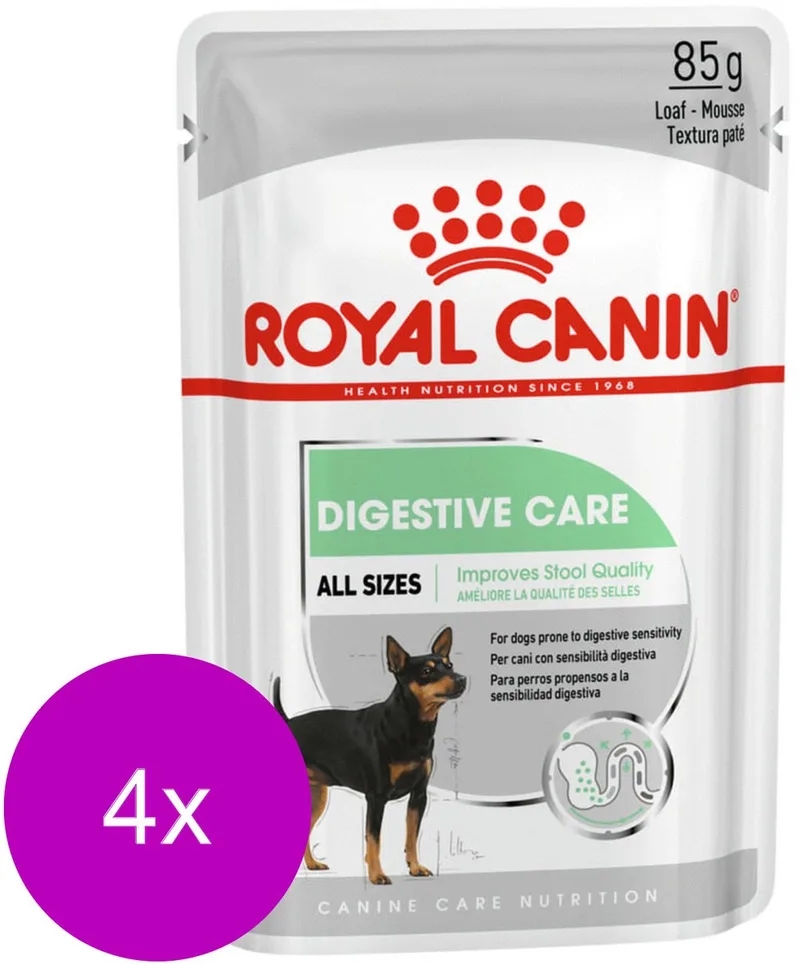 Digestive Care Hondenvoer Nat - 48 x 85 gr by Royal Canin – product photo