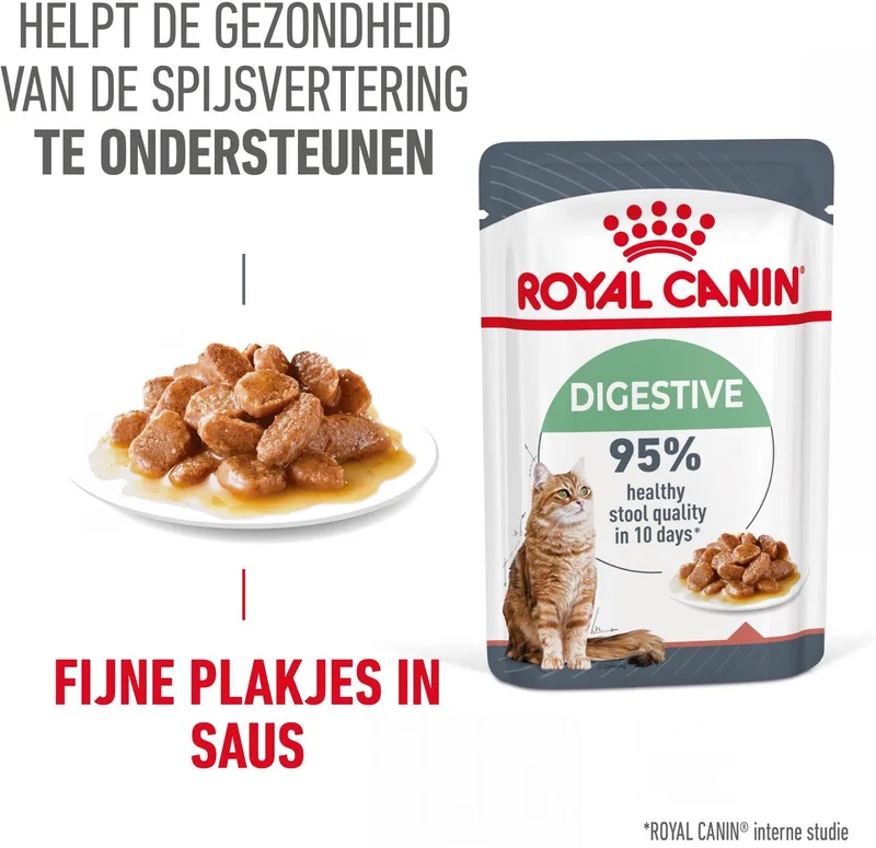 Digestive Care in Gravy - Kattenvoer - 12x85g - Spijsverteringsproblemen von Royal Canin – Produktfoto 1 von 2