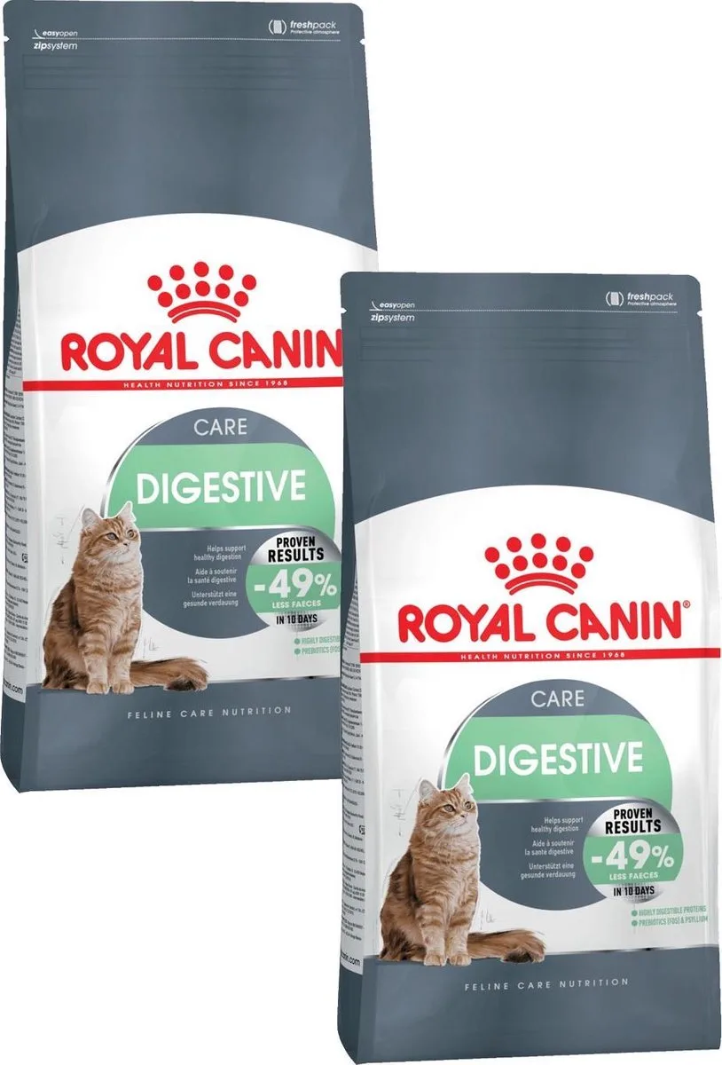 Digestive Care - Kattenvoer - 2 x 10 kg van Royal Canin – productfoto