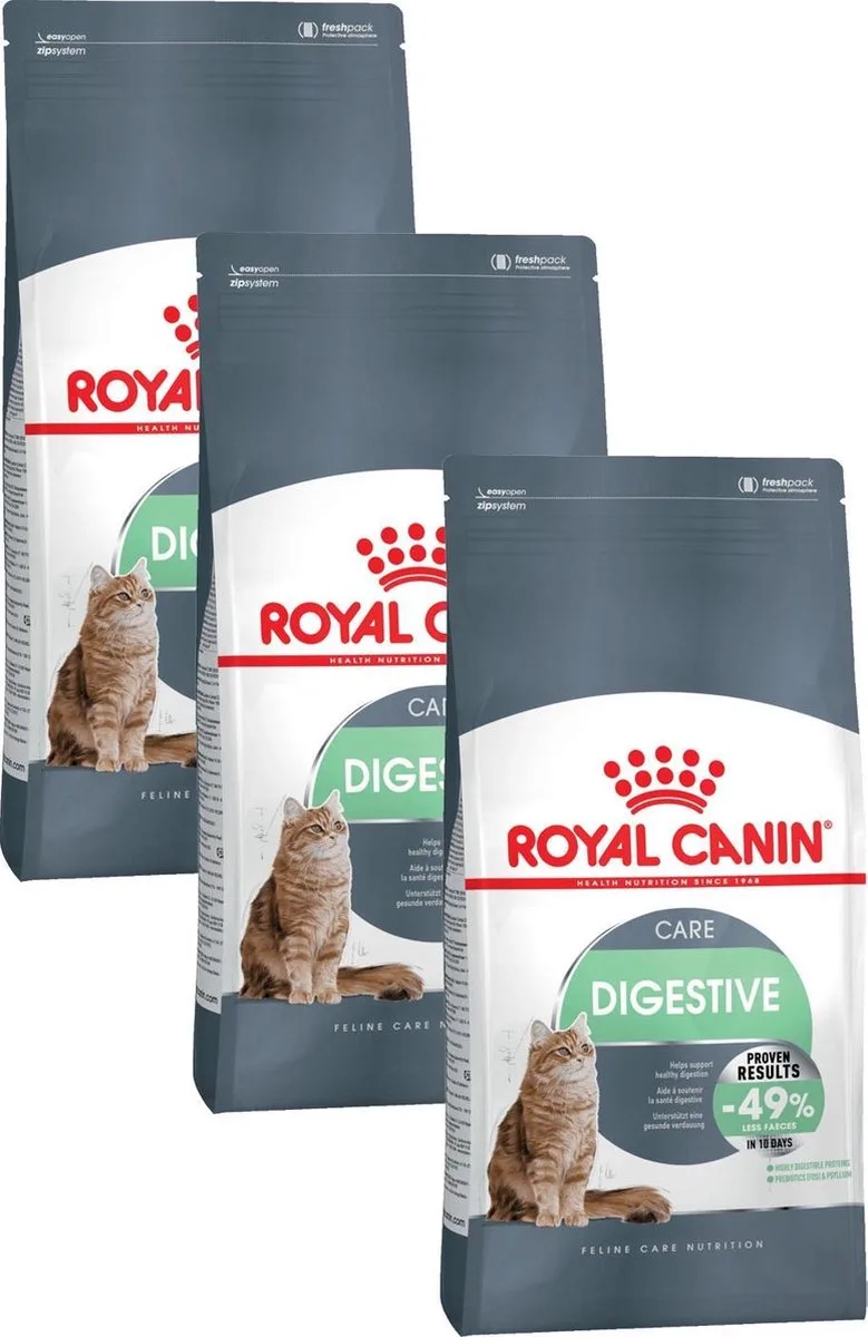 Digestive Care - Kattenvoer - 3 x 2 kg von Royal Canin – Produktfoto