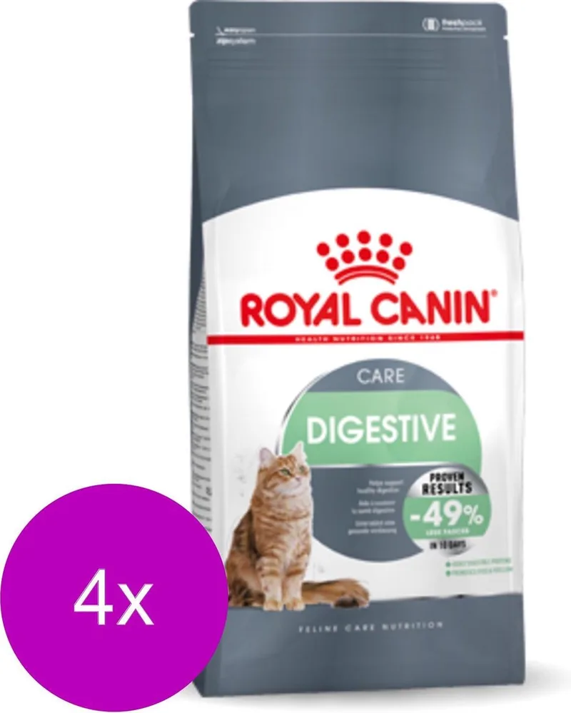Digestive Care - Kattenvoer - 4 x 4 kg by Royal Canin – product photo